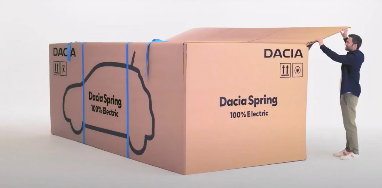 Dacia Spring Unboxing – viel dran, viel drin