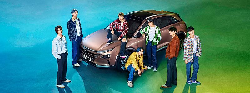 Hyundai Motor und K-Pop Musikgruppe BTS feiern Earth Day